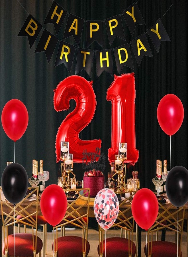 Serencatcher Finally Legal 21st Birthday Decorations Red For Men Teens Adults 21st Birthday Party Supplies Finally Legal Birthday Balloon Banner Fringe Curtain Number 21 Balloons Decors - Image 5